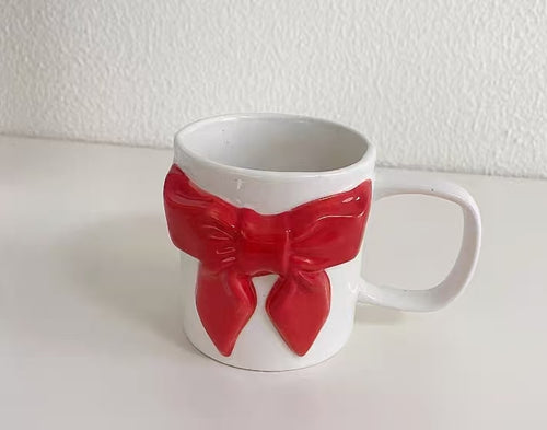 蝴蝶结马克杯
